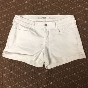 Old Navy Jean shorts size 6 white